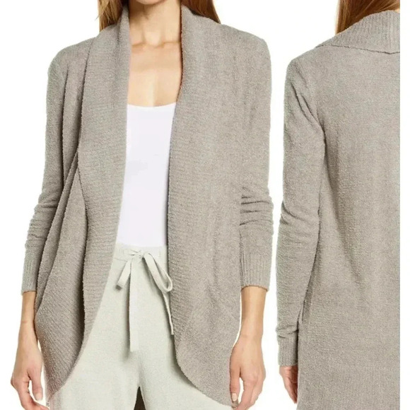 Barefoot Dreams Bamboo CozyChic‎ Circle Cardigan size M - Picture 1 of 11